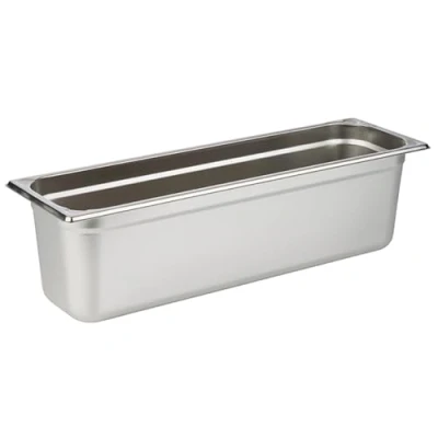 Immagine di APS 81806 GN 2/4 contenitore, acciaio inox Contenitore Gastronorm, dimensioni 160 x 530 mm/altezza 150 mm/volume 8,7 litri