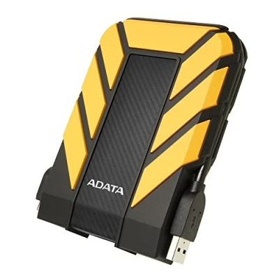 Immagine di ADATA HD710 Pro HDD esterno Portatile 2TB, Unità Rugged, Resistente all&#039;Acqua, Polvere e Cadute, per Mac, PC Desktop, Workstation Portatili, USB 3.2 Gen1, Giallo