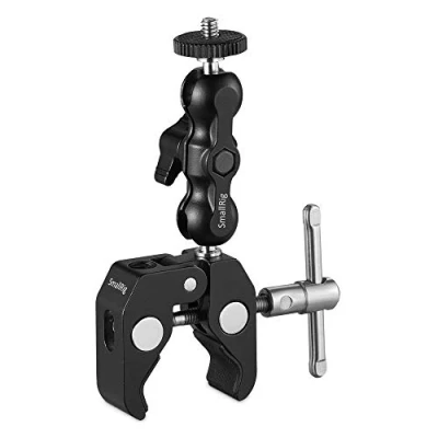 Immagine di SMALLRIG Multifunzionale Super Clamp Adattatore a Doppia Sfera con Vite da 1/4 di Pollice 2164