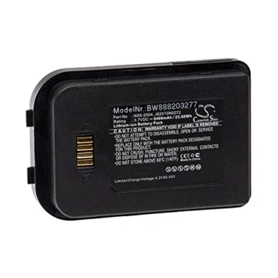 Immagine di vhbw batteria compatibile con Bluebird Pidion BIP 6000 lettore di codici a barre, POS (6400mAh, 3,7V, Li Ion)