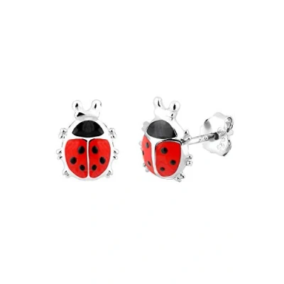 Immagine di Elli Ladybug Orecchini per bambini, Taglia: One Size, Rot