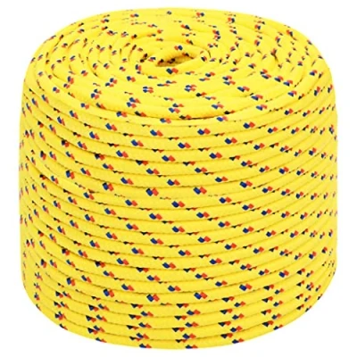 Immagine di Revera Corda Nautica Gialla 8 mm 50 m in Polipropilene