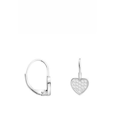 Immagine di SOFIA MILANI Orecchini da Donna in Argento 925 con Pietra Zircone Pendenti a Cuore 20696