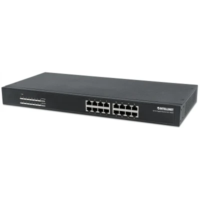 Immagine di Intellinet 560993 Switch di rete 16 Porte 1 GBit/s Funzione PoE