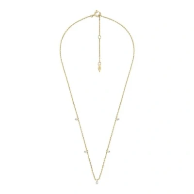 Immagine di Fossil Sadie Necklace Collana goldcoloured, Donna, Taglia: One Size, Gold coloured
