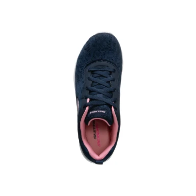 Immagine di Skechers Dynamight Sneakers basse, Donna, Taglia: 40, Navy mesh / pink trim Tessuto