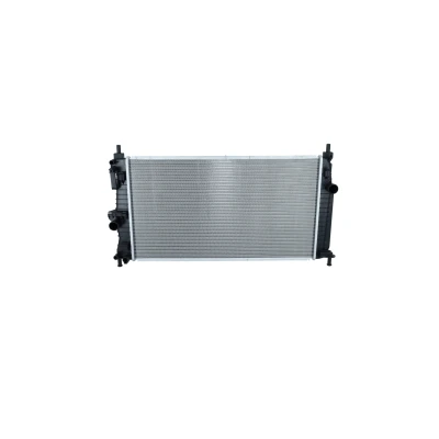 Immagine di NRF 59068 Radiatore motore Alluminio 672 376 16 Alette di raffreddamento saldate