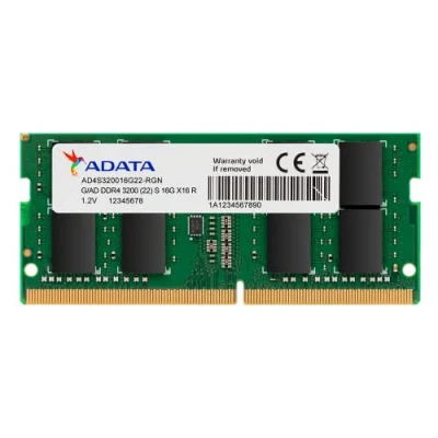 Immagine di ADATA AD4S320032G22 SGN MÃ“DULO DE MEMORIA 32 GB 1 X DDR4 3200 MHZ