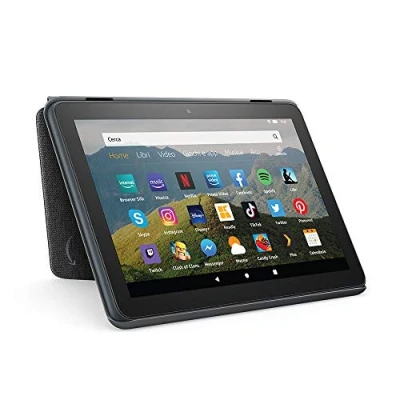 Immagine di Custodia per tablet Amazon Fire HD 8 (compatibile con dispositivi di 10ª generazione, modello 2020), antracite