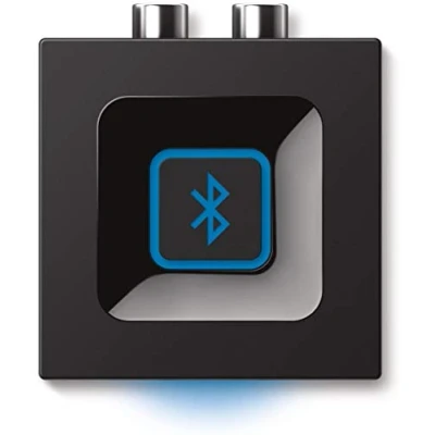 Immagine di Ricevitore Audio Bluetooth Wireless logitech, Adattatore ‎PC/Mac/Smartphone/Tablet/Ricevitore AV, Uscite 3.5 mm e RCA alle Casse Altoparlanti, ‎Pulsante One Push, Presa UK