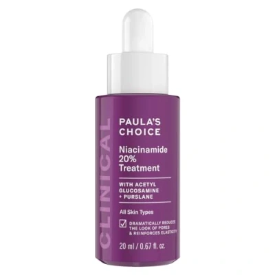 Immagine di Paula&#039;s Choice CLINICAL Trattamento 20% Niacinamide Siero Viso Riduce i Pori Dilatati &amp; le Macchie con Vitamina C Tutti Tipi di Pelle 20 ml
