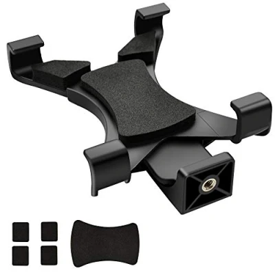 Immagine di ipow Supporto tablet Treppiedi,Porta da4.8 7.8 Asta Regolabile Antiscivolo,Cavalletto per Treppiede ipad 2 3 4,ipad Air,Air2,ipad Mini,Samsung Galaxy Tab ecc