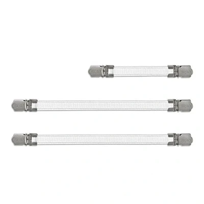Immagine di Rayen Elastici da Copriasse Stiro, Bianchi, 2 e (23 cm), 1 (13 cm)