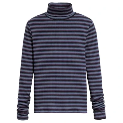Immagine di Levi&#039;s Ruched Turtleneck Dill stripe Gibraltar Maglione, Donna, Taglia: XS, gibralta