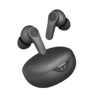 Immagine di Fresh &#039;n Rebel Twins Rise, cuffie Bluetooth senza fili con cancellazione del rumore, modalità Ambient, Bluetooth, sensore in ear, resistente agli schizzi, tempo di riproduzione 30 ore (Storm Grey)