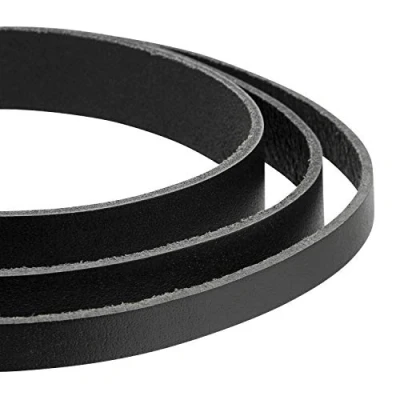 Immagine di Auroris cinghia di pelle, nero, larghezza: 20 mm, lunghezza. 1 m