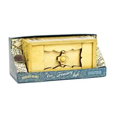 Immagine di Professor Puzzle USA, Inc. Sherlock Holmes Case of The Treasury Safe, Colore Blue, One Size, SH0674US