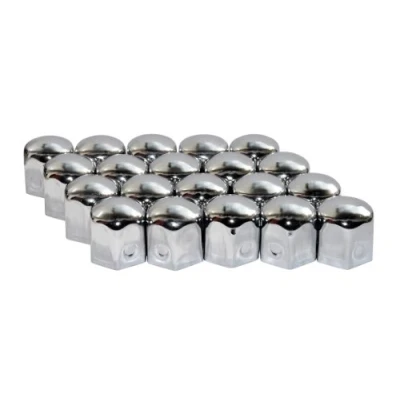 Immagine di Eufab Copribulloni Adatto per (dimensione vite) 19 mm Cromo Metallo