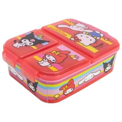 Immagine di Stor Hello Kitty and Friends Contenitore per il pranzo con 3 scomparti