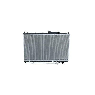 Immagine di NRF 53283 Radiatore motore Alluminio 660 375 27 Alette di raffreddamento saldate