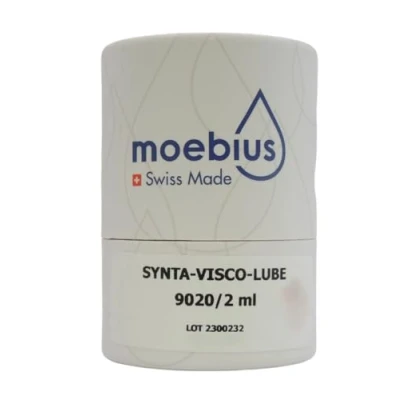 Immagine di Moebius Grassi e oli sintetici per orologi meccanici di precisione, Swiss Made orologi, pendoli, calibri cronografi (Synt Visco Lube 9020 2 ml)