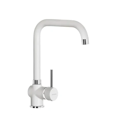 Immagine di SCHOCK Miscelatore Aquatime Monocomando con Canna a Ponte, Colore Bianco Assoluto, h332mm