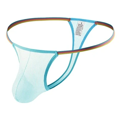 Immagine di Yomie Perizoma Uomo Tanga Intimo Sexy Hot Mutande Classico da G String