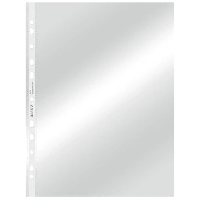 Immagine di LEITZ Buste perforate DE LUXE PPL lucido f.to A4 47700002
