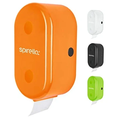 Immagine di Spirella 1018767 Cube Orange Portarotolo Accessori per Il Bagno, ABS, 30 x 15 13 cm
