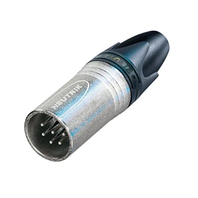 Immagine di Neutrik NC6MXX Connettore XLR Spina dritta Numero Poli (num): 6 Argento 1 pz.