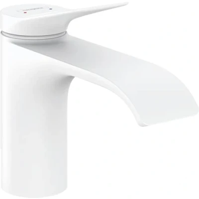 Immagine di hansgrohe Vivenis Miscelatore monocomando lavabo 80 senza saltarello, nero opaco, 75012670