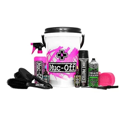 Immagine di Muc Off Dirt Bucket Kit Pulizia Bici Completo Include Detergente Bici, Catena Protettore per Lubrificante Spazzole e una Spugna