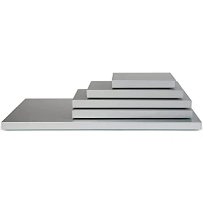 Immagine di Saro Piatto di Portata raffreddante Modello Stay Cool 1/2 GN, Metallo, Argento, W 325 x D 265 H 36 mm
