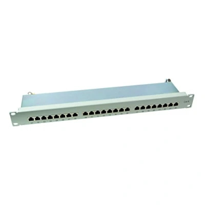 Immagine di Patchpanel di rete 24 Porte CAT 6 LogiLink NP0040 1 U