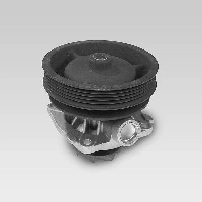 Immagine di HEPU P122 Pompa acqua con puleggia cinghia Poly V, doppia guarnizione meccanico Alloggiamento monopezzo FIAT: Punto I Hatchback