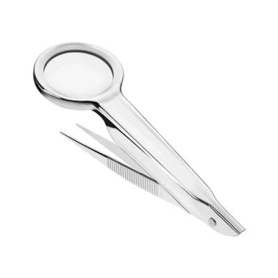 Immagine di First Aid Only Pinzette con lente di ingrandimento, ingrandimento max. 4,5 volte, P 10011