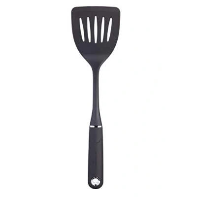 Immagine di MasterClass Paletta / Spatola Scanalata con Impugnatura Morbida, Nylon Antiaderente, 35.5 cm