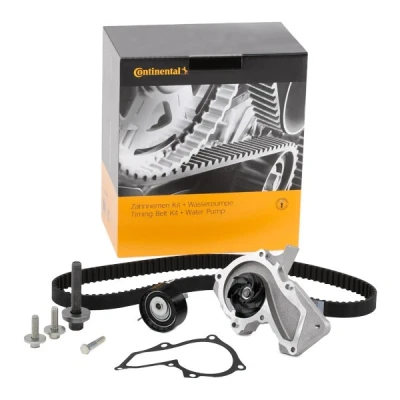 Immagine di CONTITECH CT881WP3 Pompa Acqua + Kit Cinghia Distribuzione con viti per albero a camme 117 FORD: C Max 2, FIESTA 6, FOCUS 3 Turnier, VOLVO: V50, C30