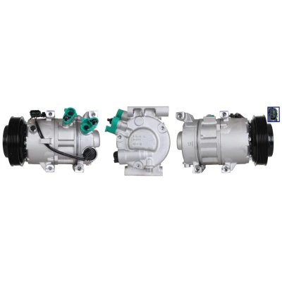 Immagine di LUCAS ACP01367 Compressore Aria Condizionata PAG 46 YF R 134a, 1234yf con guarnizioni