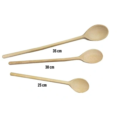 Immagine di Fackelmann Set 3 Cucchiai in Legno