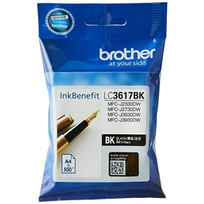 Immagine di Brother Ink LC3617BK Black 550PGS MFC J2330DW / J3530DW J3930DW