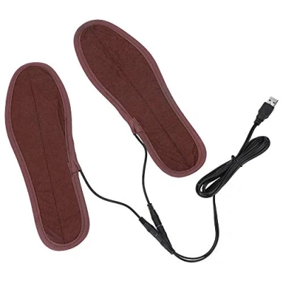 Immagine di Solette elettriche, modelli di riscaldamento Piedi scaldapiedi riscaldati con elettrico USB Riscaldatore temsostituzione peratura(43 44(27cm/10.6in))