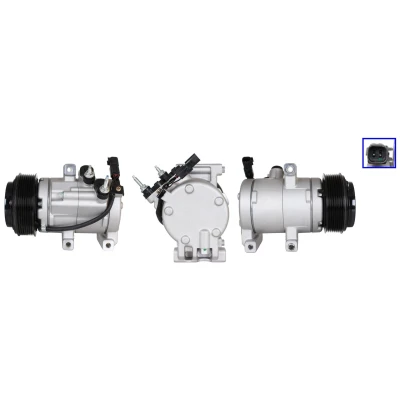 Immagine di LUCAS ACP01107 Compressore Aria Condizionata PAG 46 R 134a con guarnizioni