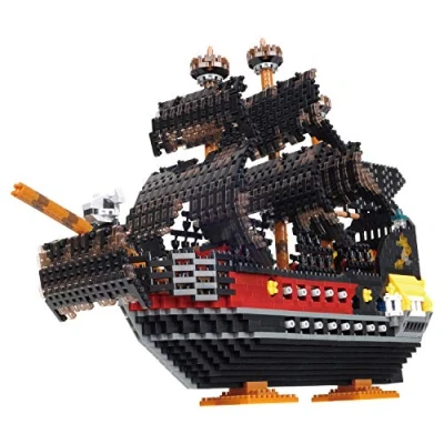 Immagine di nanoblock Pirate DX, Pirates, Advanced Hobby Series Building Kit, NAN22004