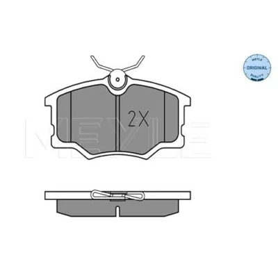 Immagine di MEYLE 025 235 4616 Kit pastiglie freno ORIGINAL Quality Assale anteriore Predisposto per contatto segnalazione usura con lamierino anticigolío