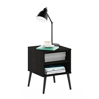 Immagine di Furinno Claude in Stile metà secolo con Gambe Legno, ingegnerizzato, Espresso, Taglia Unica