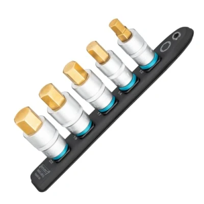 Immagine di Hazet 986G SR/5 Brugola interna Striscia di connessione 5 parti Quadrata , 1/2 (12.5 mm)