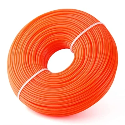 Immagine di FEPITO 2,4 mm x 96m Filo di Ricambio per Decespugliatore, Bobine Decespugliatori, Diametro Rotondo mm, Lunghezza 98 metri