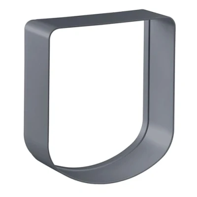 Immagine di Ferplast Estensione per portina Cani Piccoli Gatti Gattaiola Porta Basculante Swing 3 e 5 Extension, 16,3 x h 18,4 cm profondità cm, Grigio