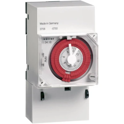 Immagine di Müller VS 30.18 12 24V &amp; DC 24 48V 50 60Hz Timer per guida DIN analogico V/DC, 48 V/AC, V/AC 4000 W